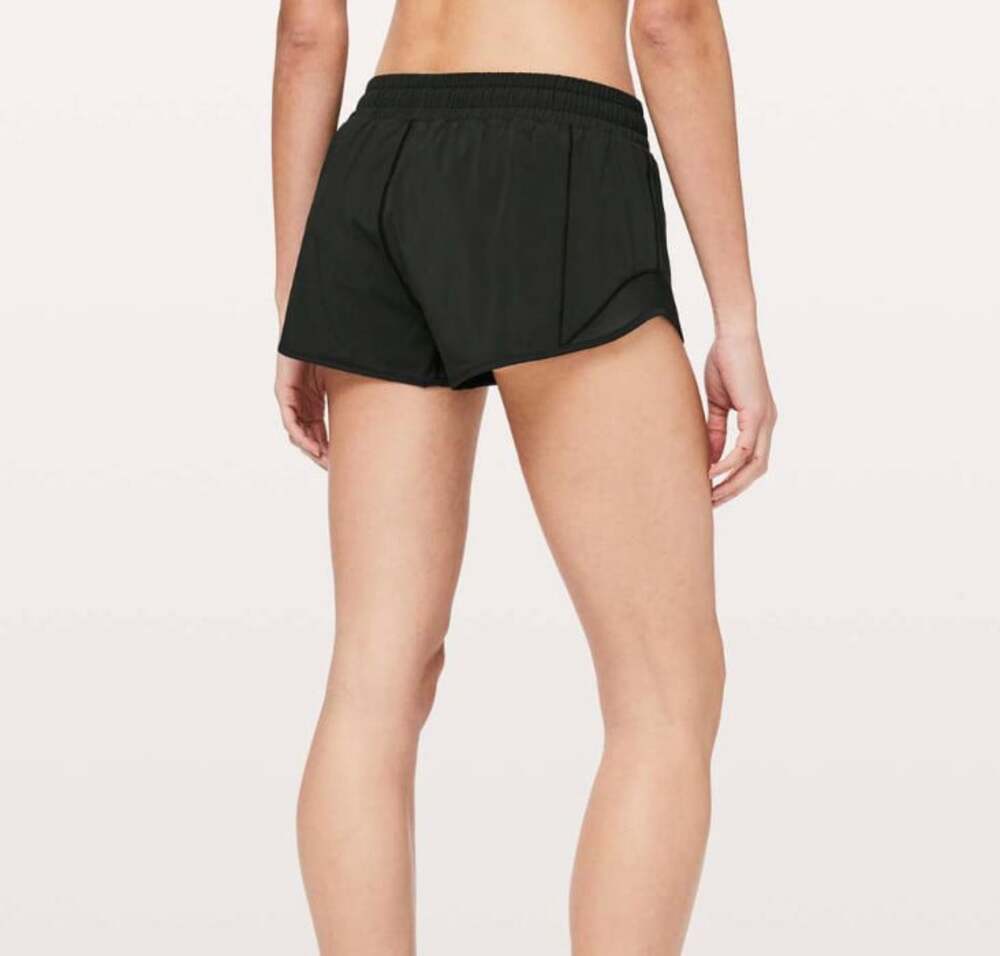 Lululemon Hotty Hot Short 2.5" Black Size 6